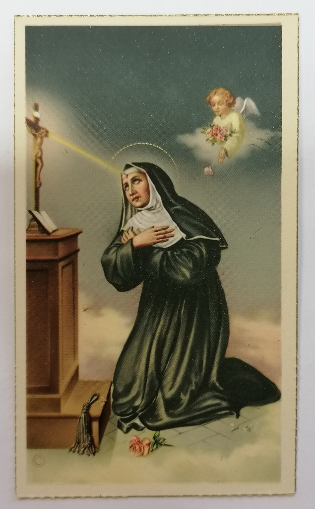 Santino Santa Rita cm 10x6 (25-50-100 pezzi)