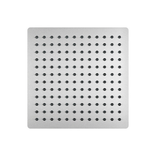 SOFFIONE DOCCIA QUADRO ULTRA SLIM ACCIAIO INOX- cm 40x40- DH- pezzi 1