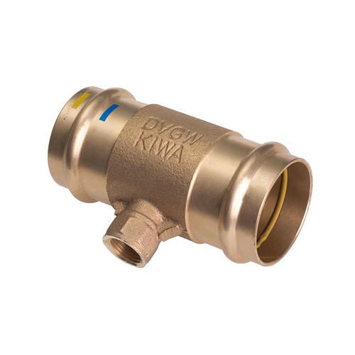 TEE F FILETTO FF A PRESSARE ACQUA/GAS B ONE- Diam 15 x 1/2- IBP- pezzi 5