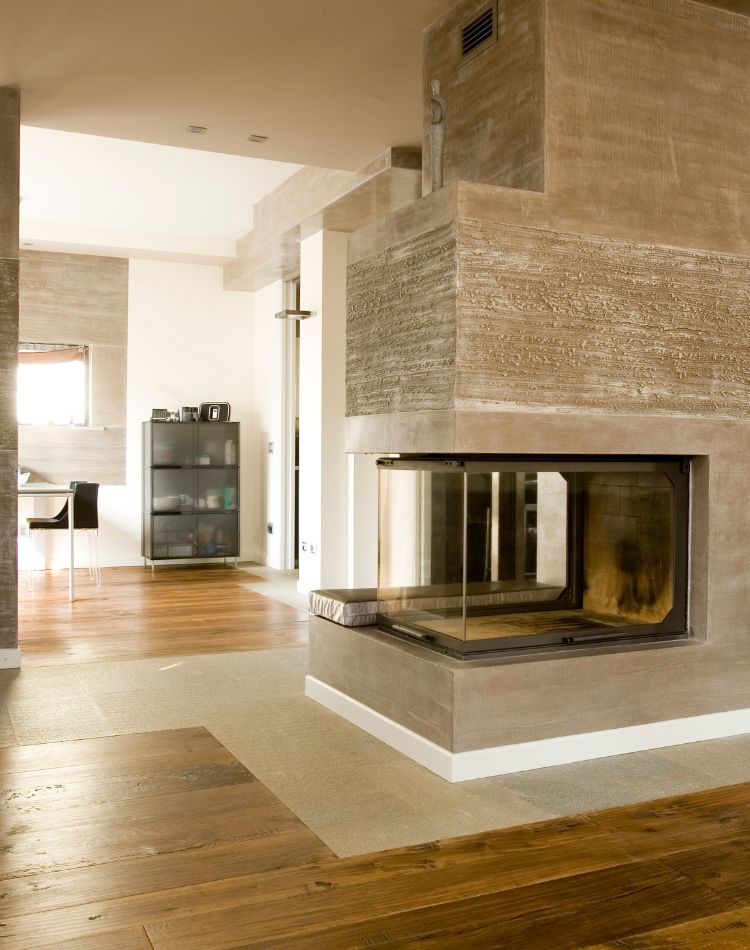 pavimento in legno rovere antico piallato a mano