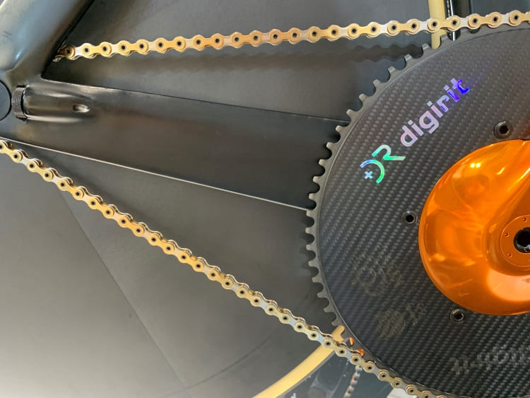 catena D.I.D. MIDAS montata su bici