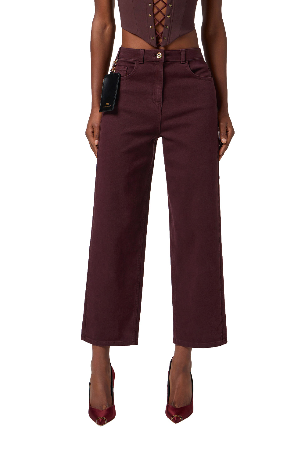 Jeans in Drill di Cotone