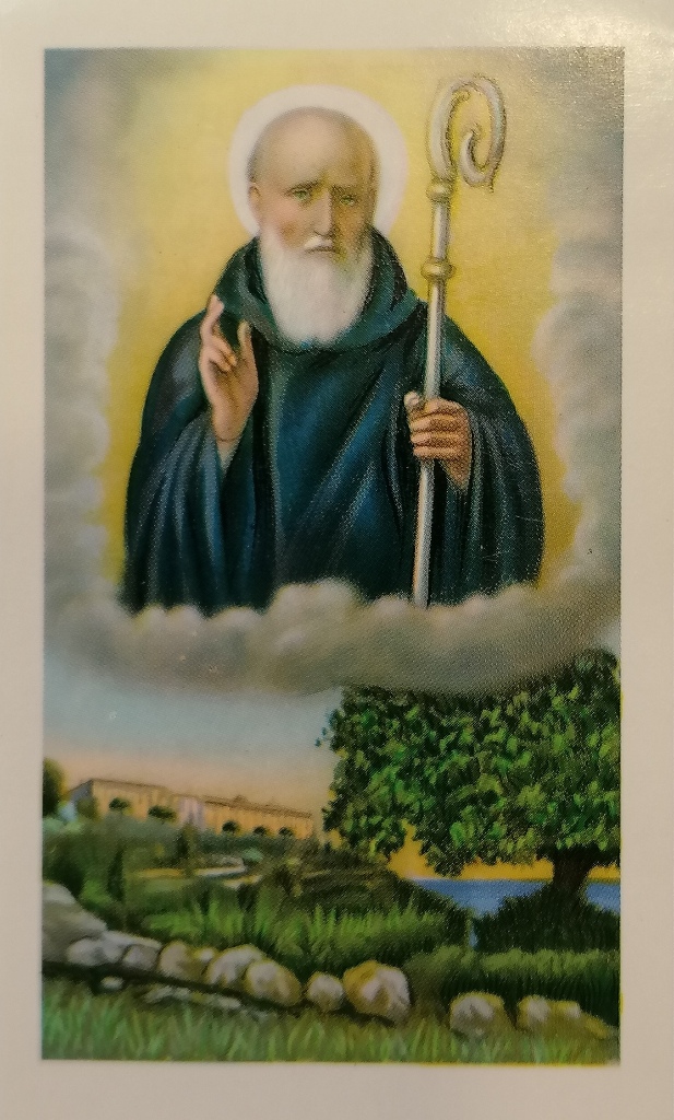 Santino San Benedetto cm 10x6 (30-50-100 pezzi)