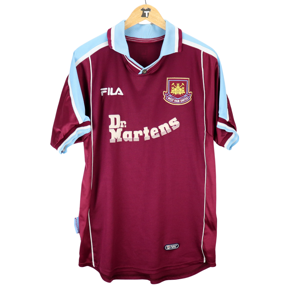 ウェア FILA WestHam Authentic Jersey Dr.Martin ウェア FILA WestHam Authentic Jersey Dr.Martin CAMISETA