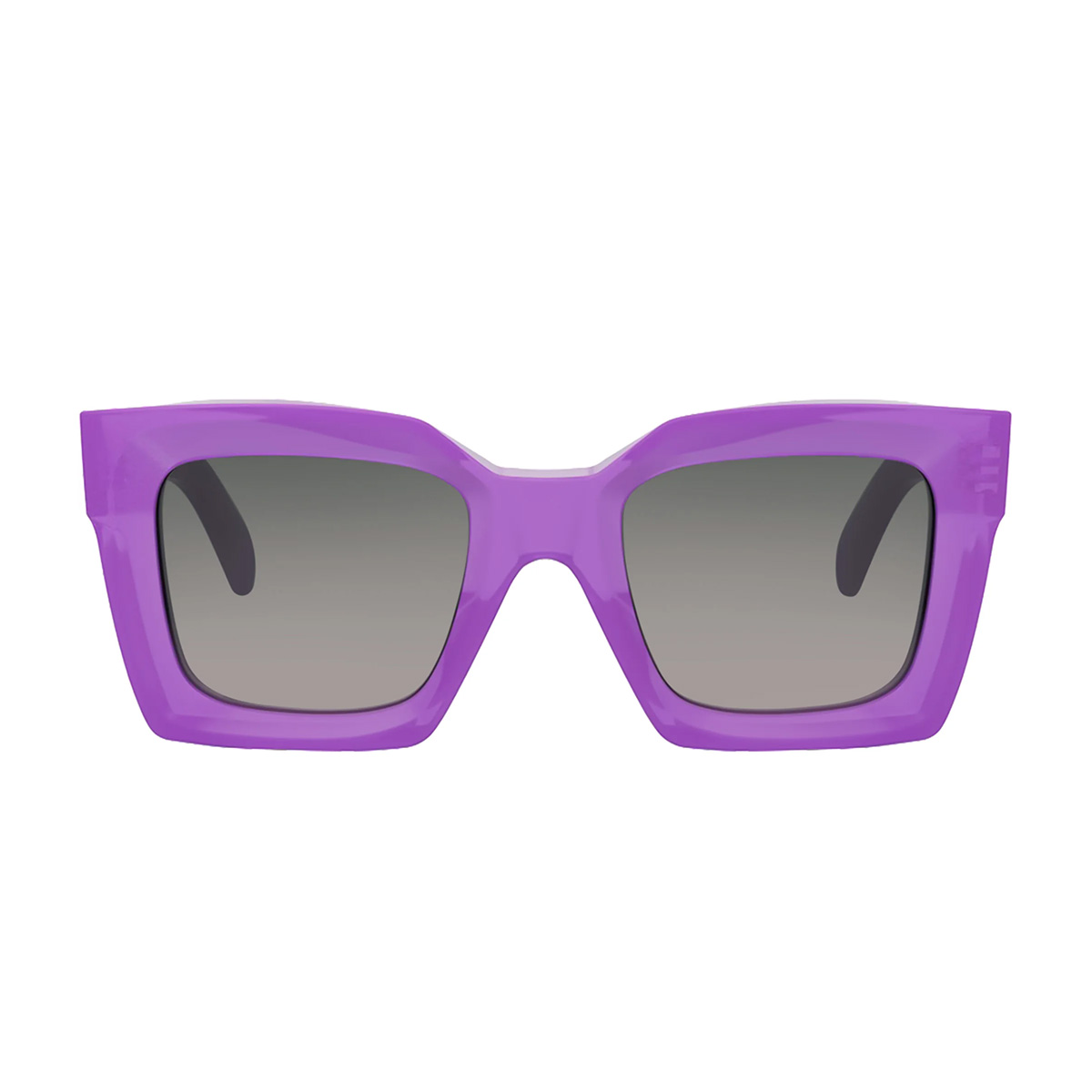 Celine CL40130I 78F Square Sunglasses - Shiny Purple/Brown Celine-CL40130I-52N-51-Women-  main image 4