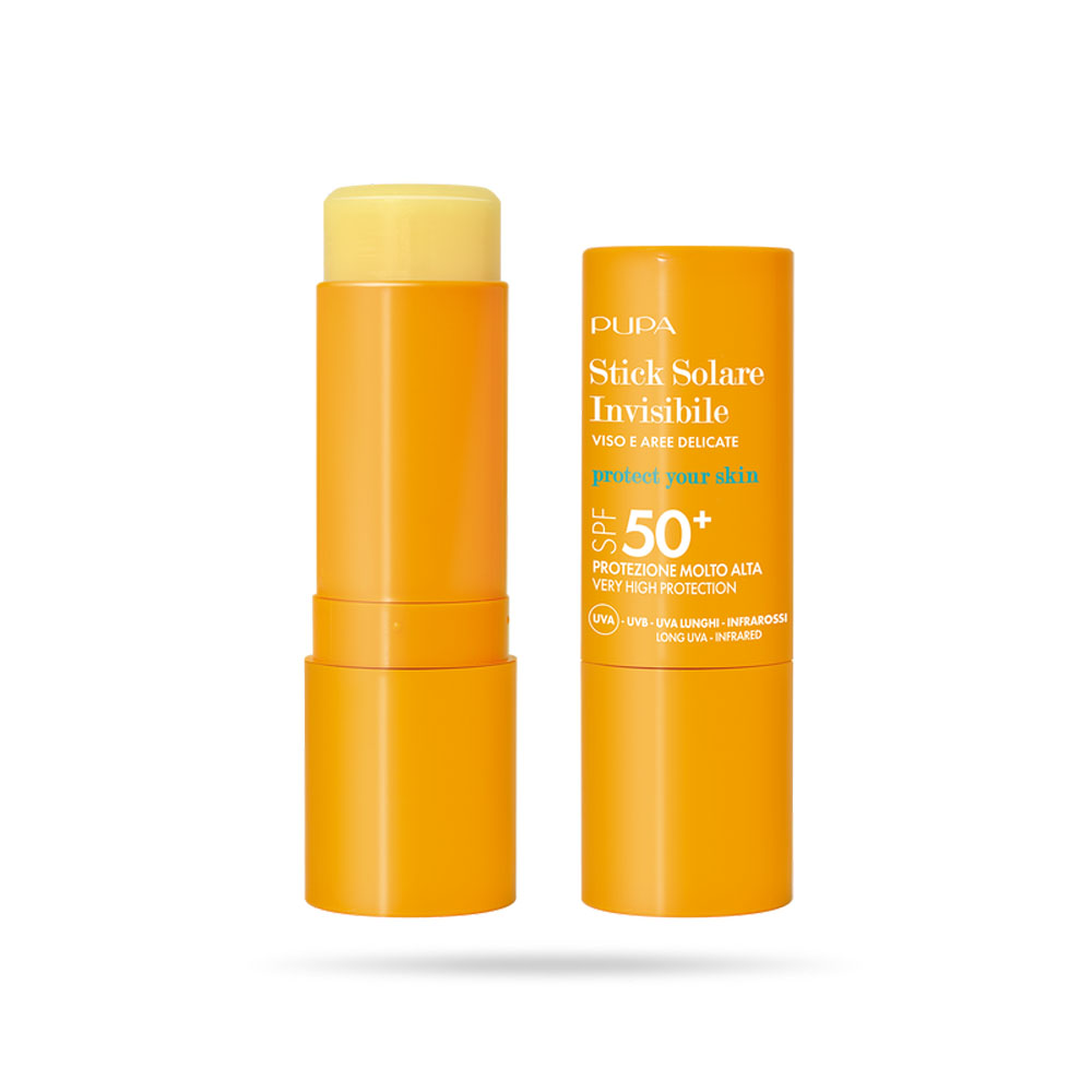 Stick Solare Invisibile Viso e Aree Delicate SPF50+