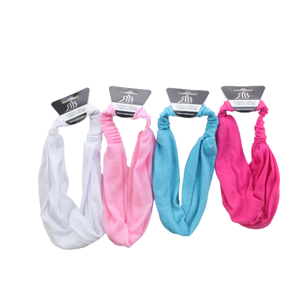 Fascia Larga per Capelli Colori Assortiti