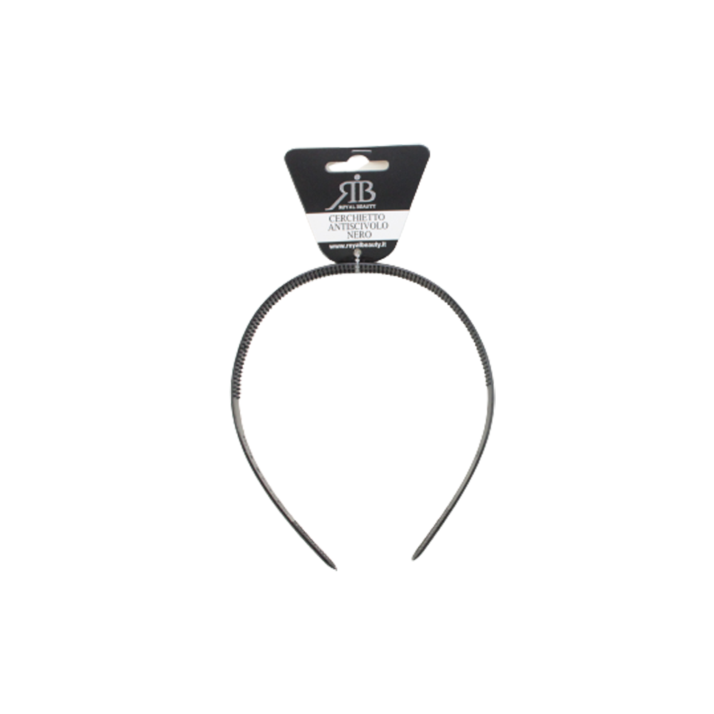 Cerchietto Nero Antiscivolo