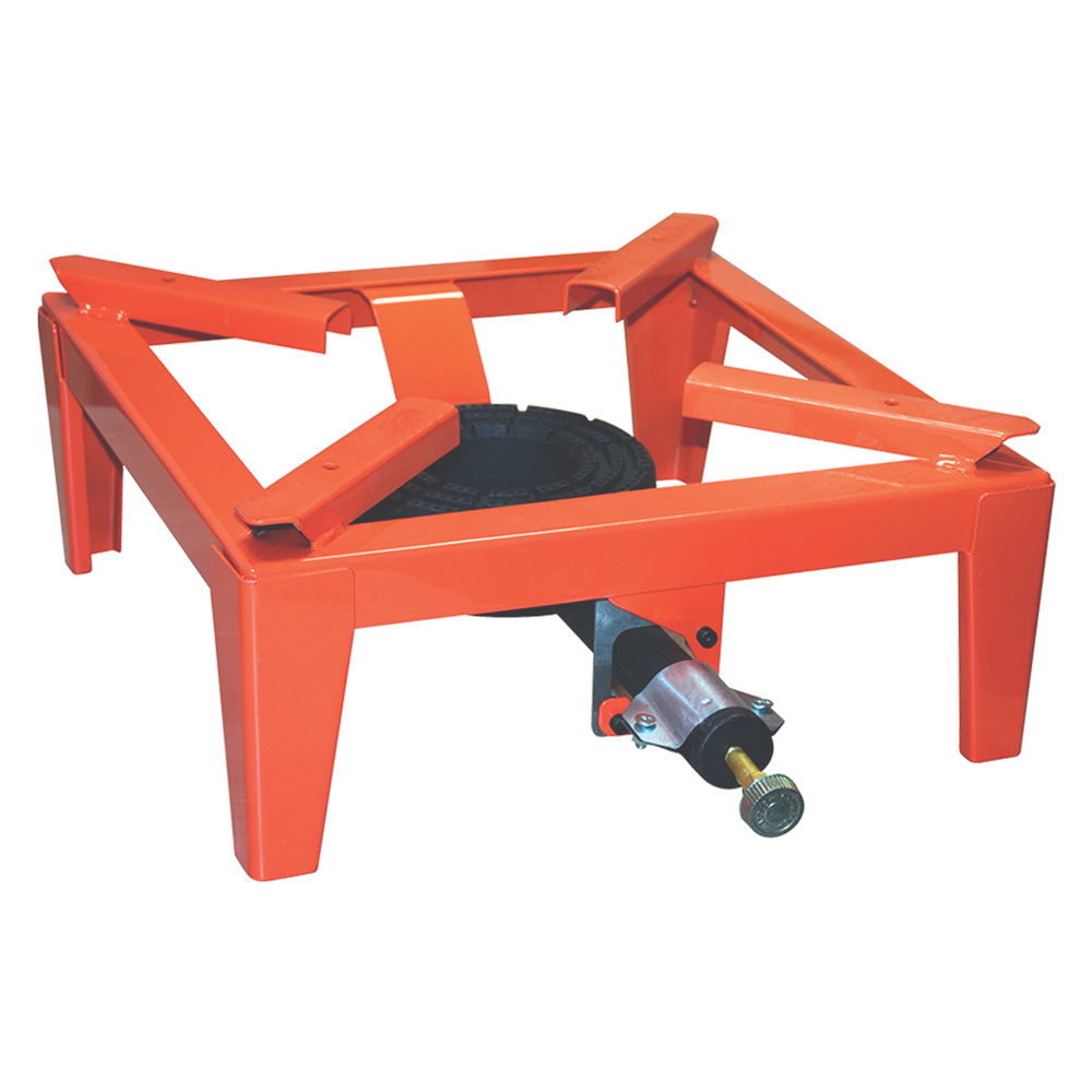 FORNELLONE A GAS PESANTE 'DAVIL' cm 43,5 x 43,5 - (spes. 2,5 mm) - bruciatore 8,5 kw- 2 pezzi - PALUMBO