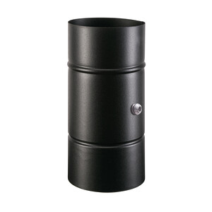 TUBO PORCELLANATO C/COMB C/TAPPO D 15XH19CM NERO CLASSIC- 1,0 pz