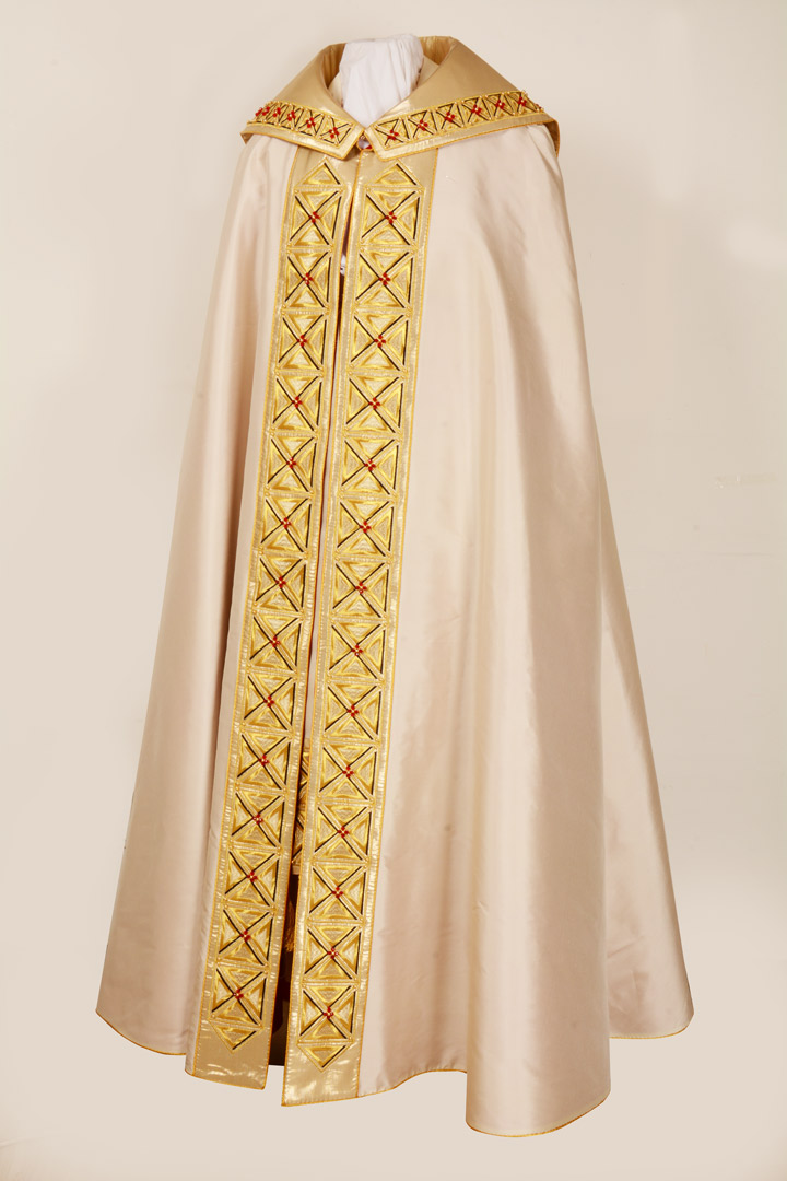 Piviale Croce Greca P155 Pura Seta