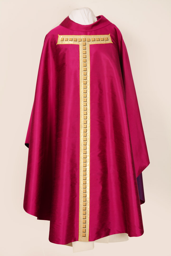 Casula C172C Viola Morello pura seta