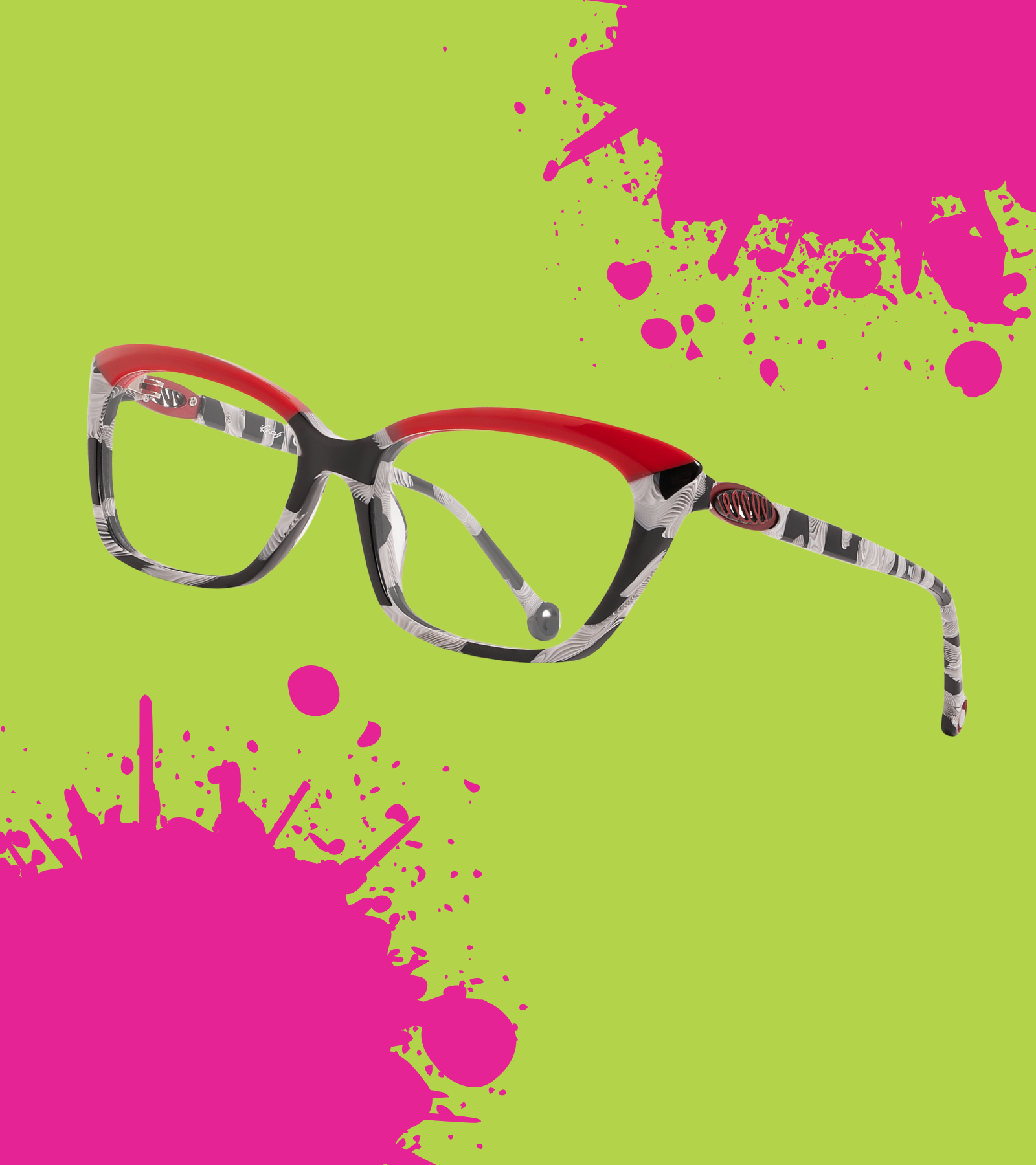 Model glasses Kaos