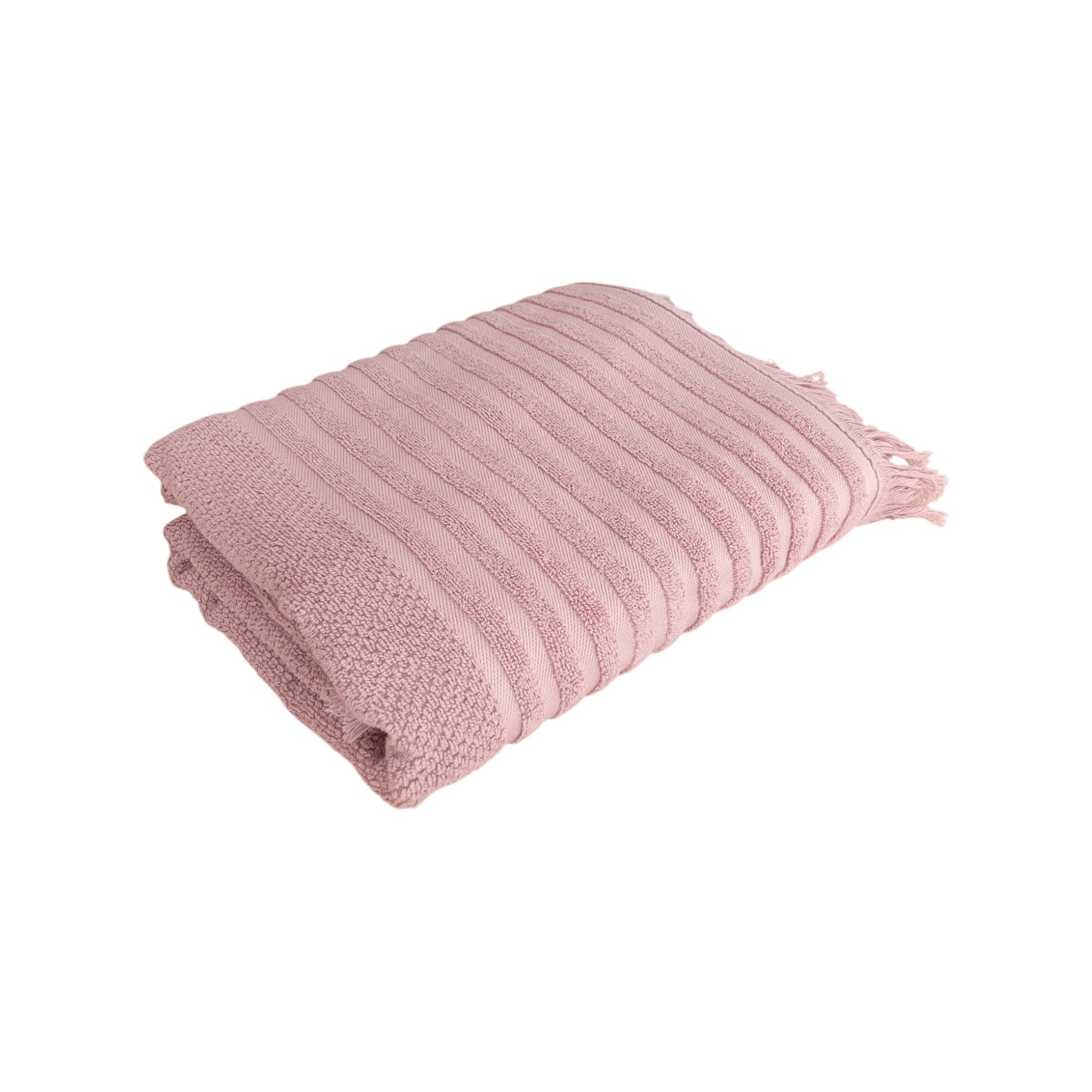 Telo doccia Giulia 500 gr misura 100 x 150 - rosa antico