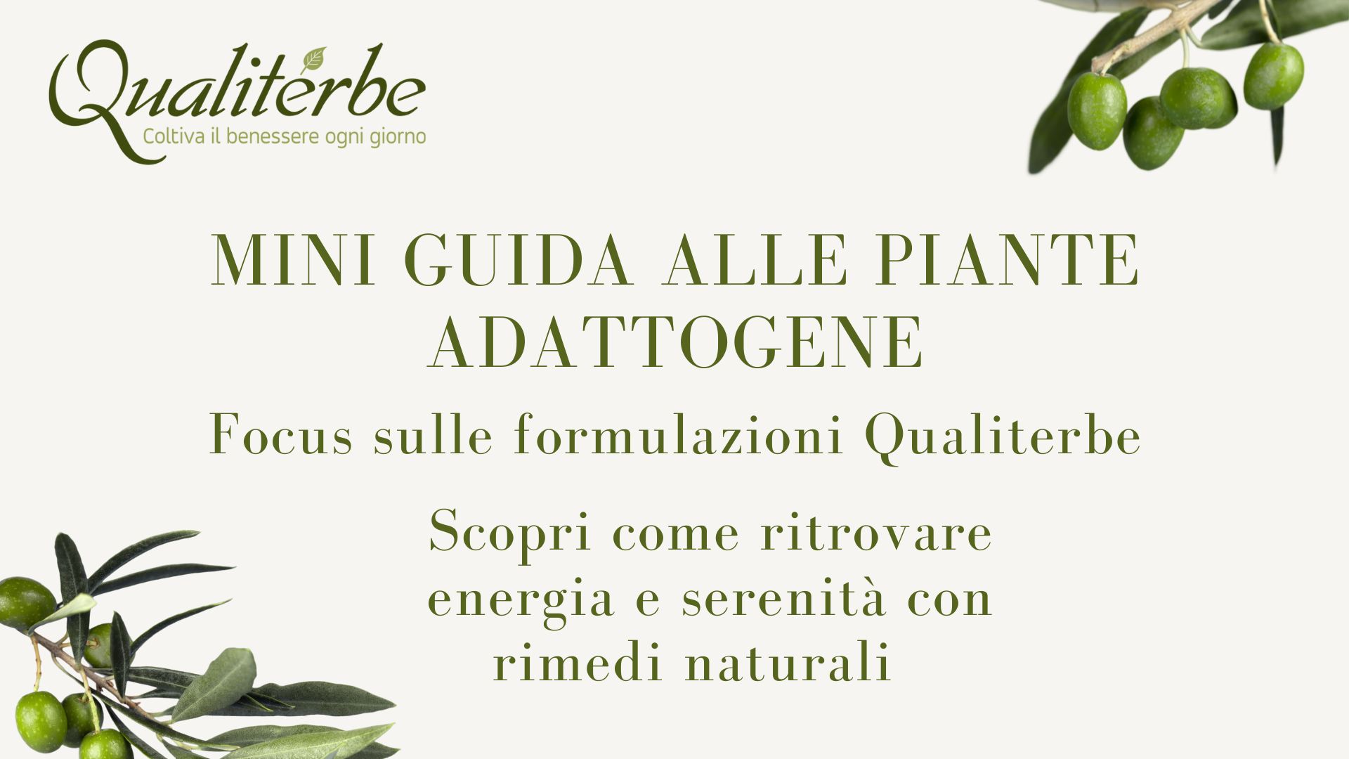 Guida Qualiterbe alle piante adattogene