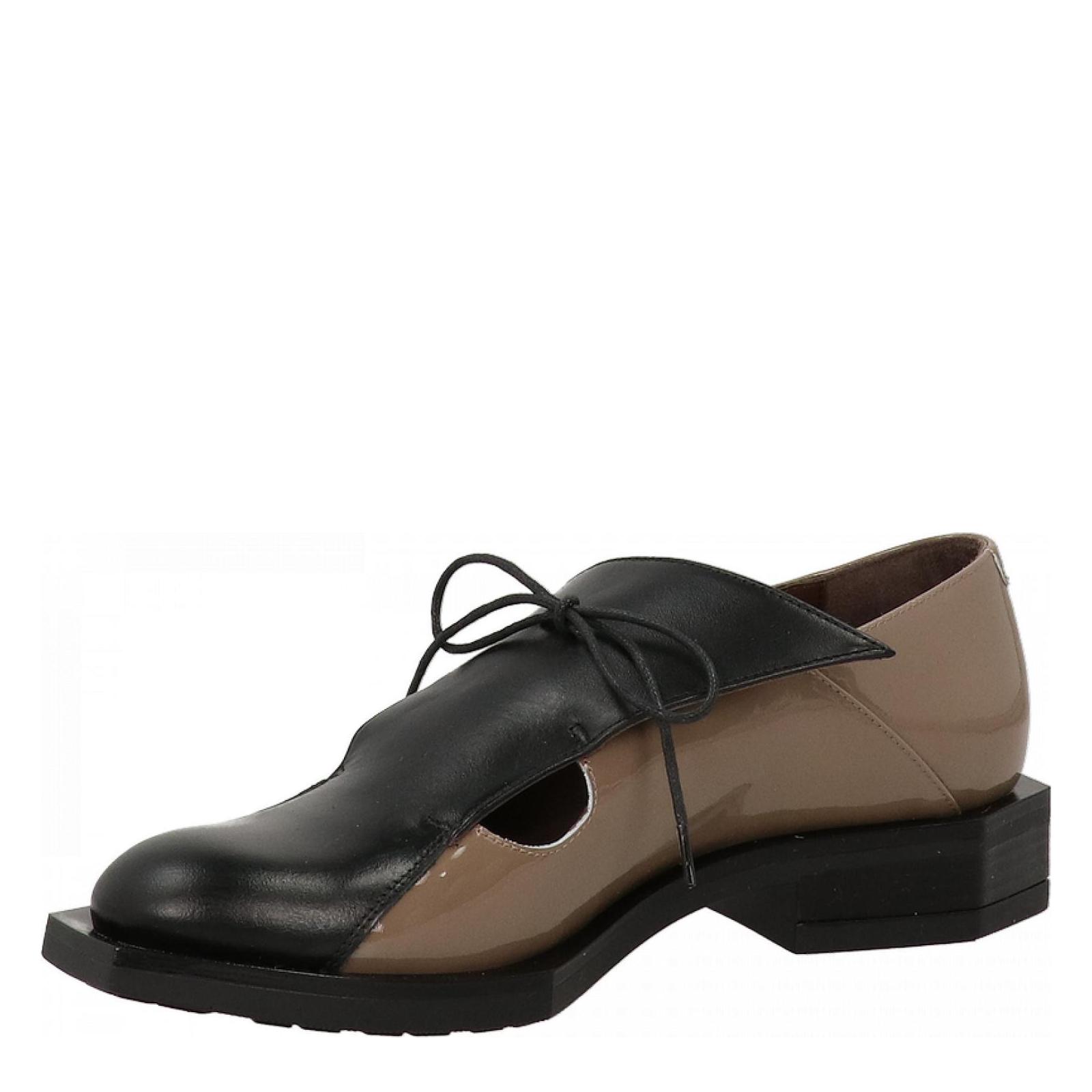 VITELLO nero-taupe