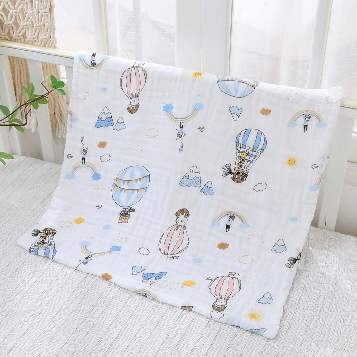 Mussolina 100% cotone 60x60 - overly