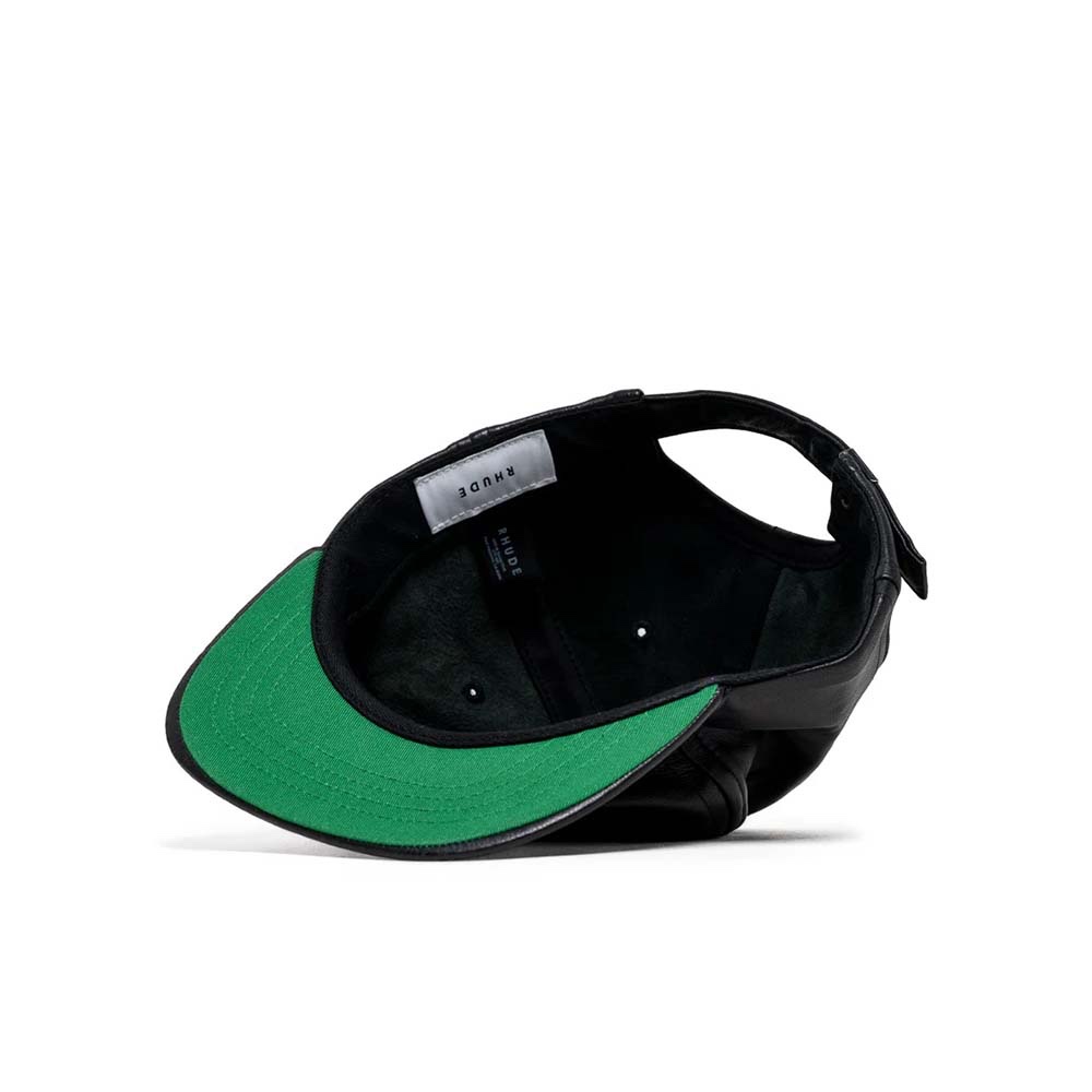 RHUDE Cappello Hat Logo Leather 