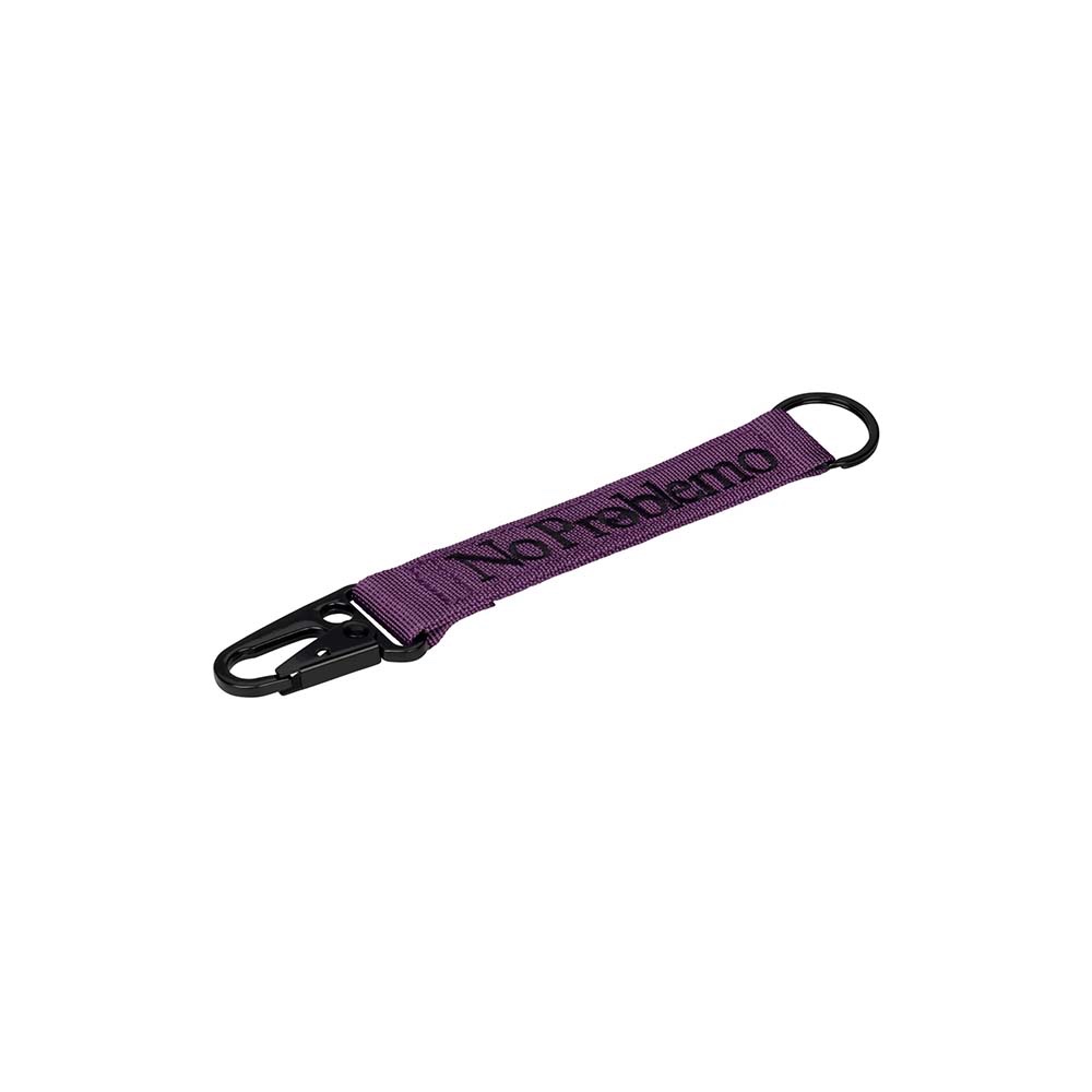 NO PROBLEMO Portachiavi Carabiner Keychain Mini Problemo Purple