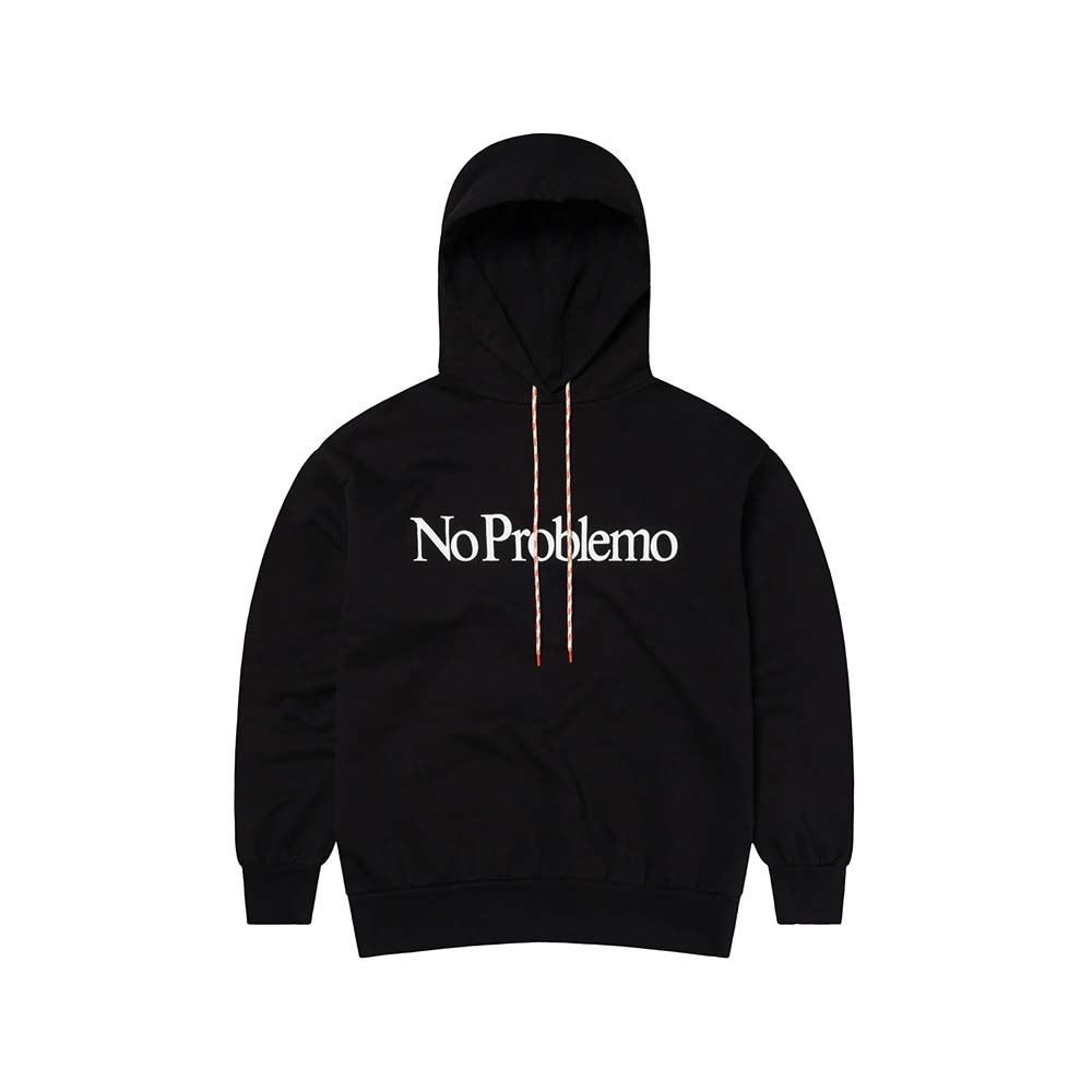 NO PROBLEMO Felpa Cappuccio Hoodie No Problemo Black 