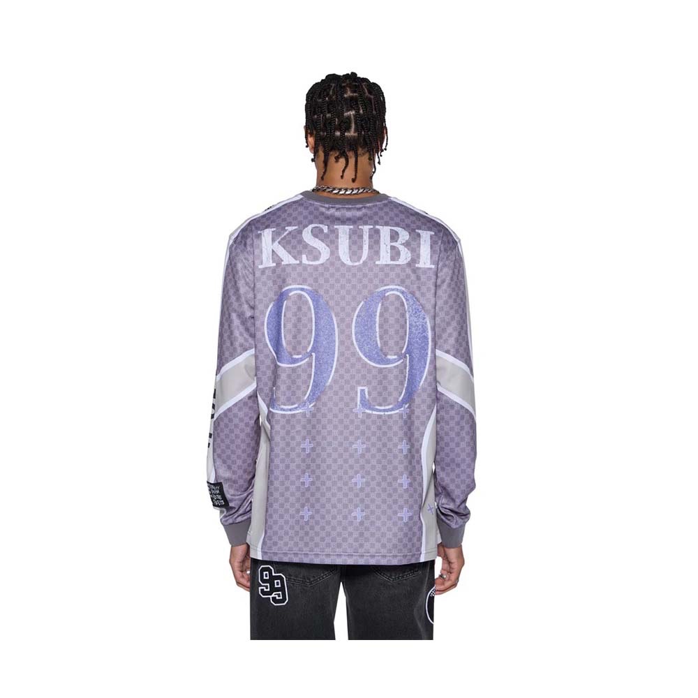 KSUBI Maglietta Maniche Lunghe LS Jersey Garage Moto Moss Black 