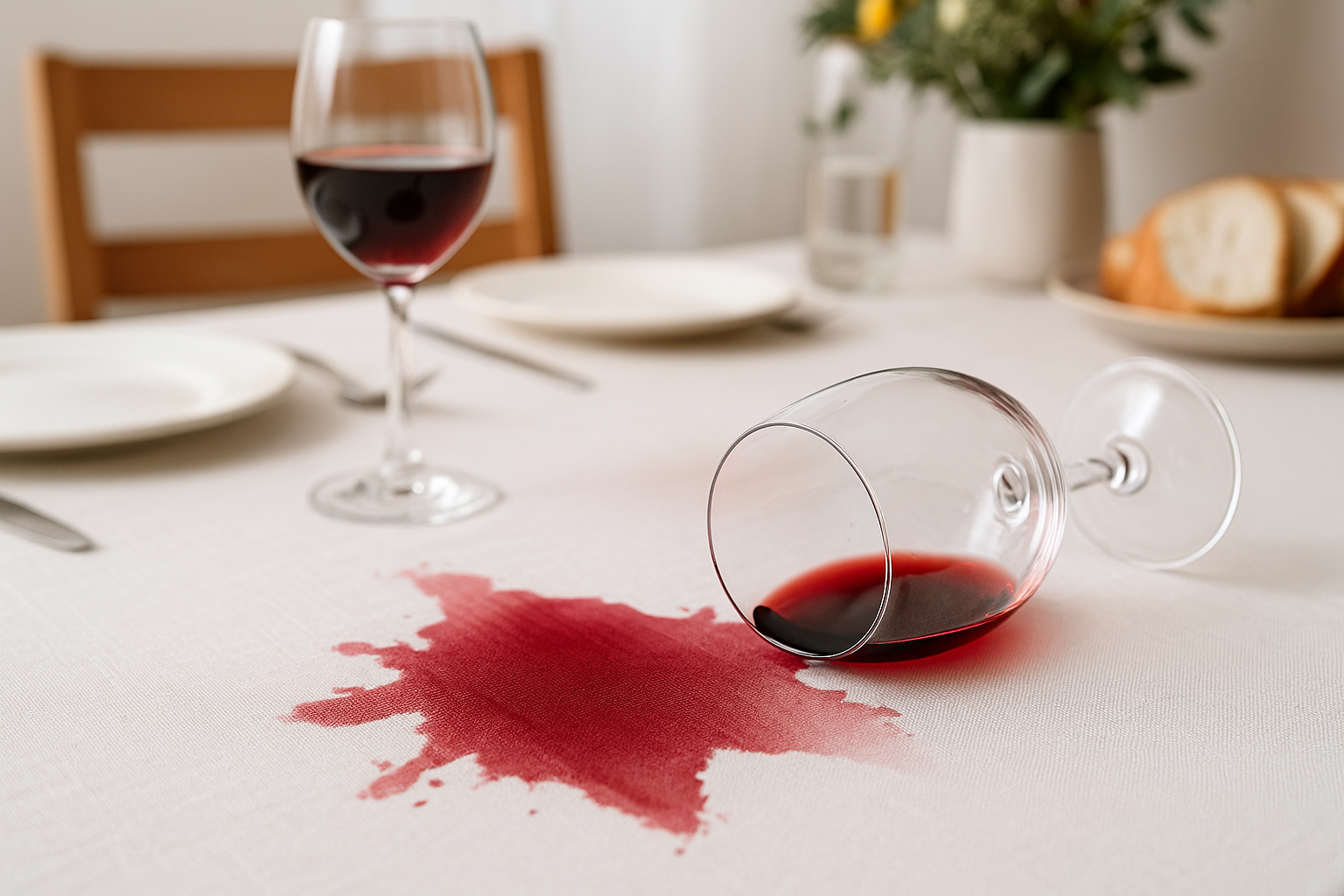 Come Togliere le Macchie di Vino Rosso dai Tessuti: Rimedi Casalinghi e Professionali