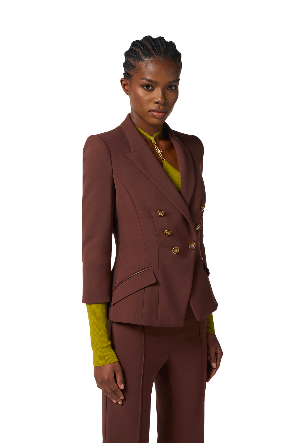 Giacca in Doppio Crêpe