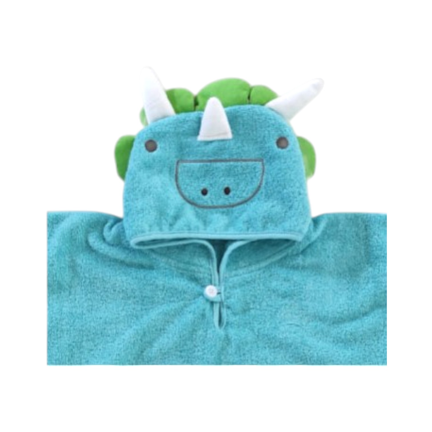 Poncho Jimmy 2-6 anni misura 60 x 60 - dinosauro