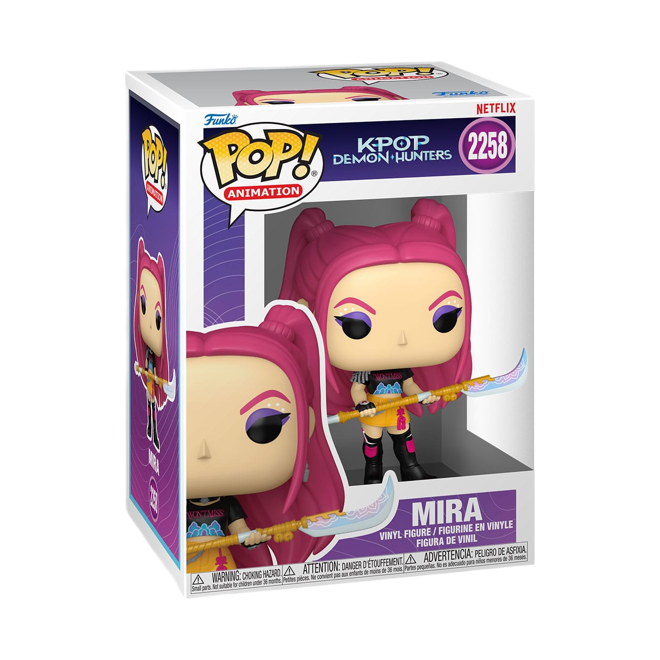 KPop Demon Hunters POP! Animation Vinyl Figure Zoey 9 cm | ZAFFIRO