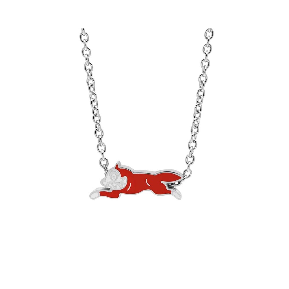 ICECREAM Collana Chain Necklace Running Dog Red 