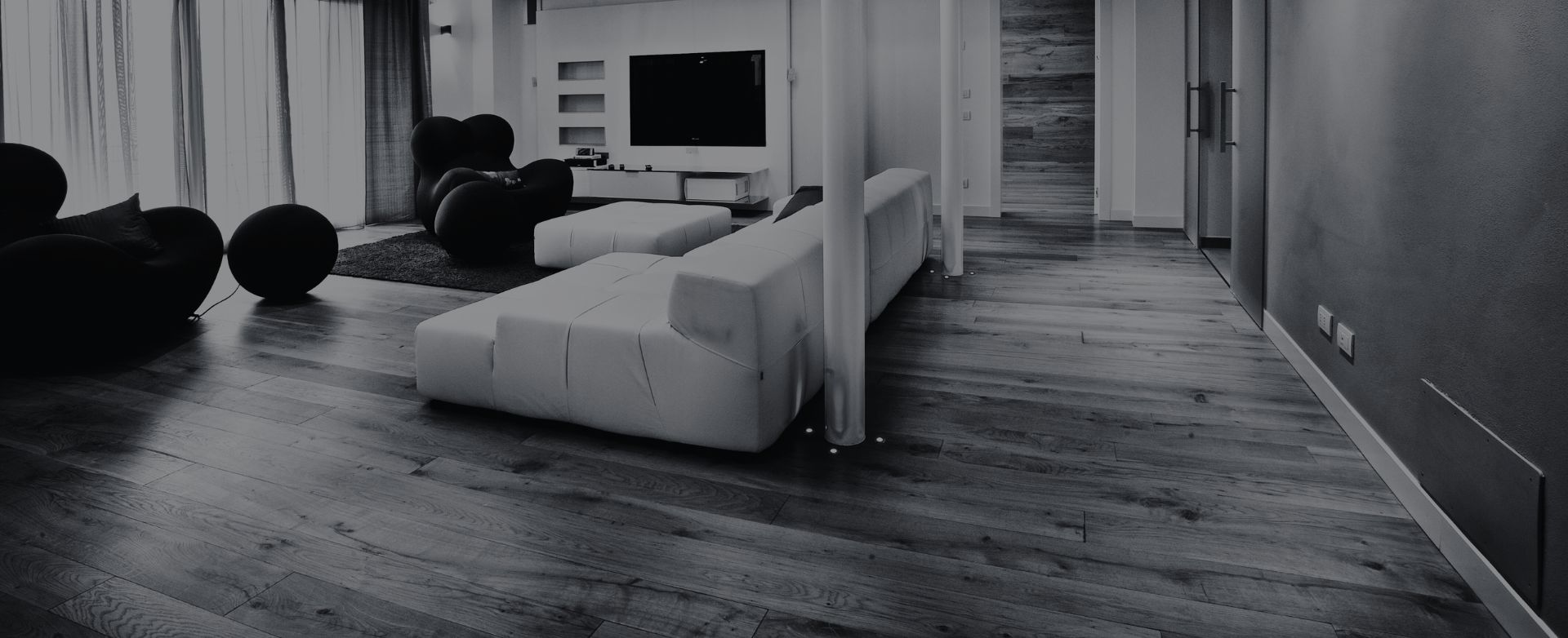 Pavimenti in Rovere antico in una casa ristrutturata a Belluno 