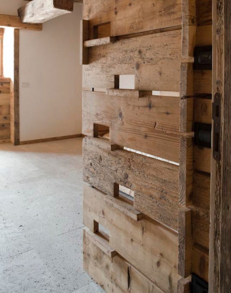 boiserie in legno d’abete