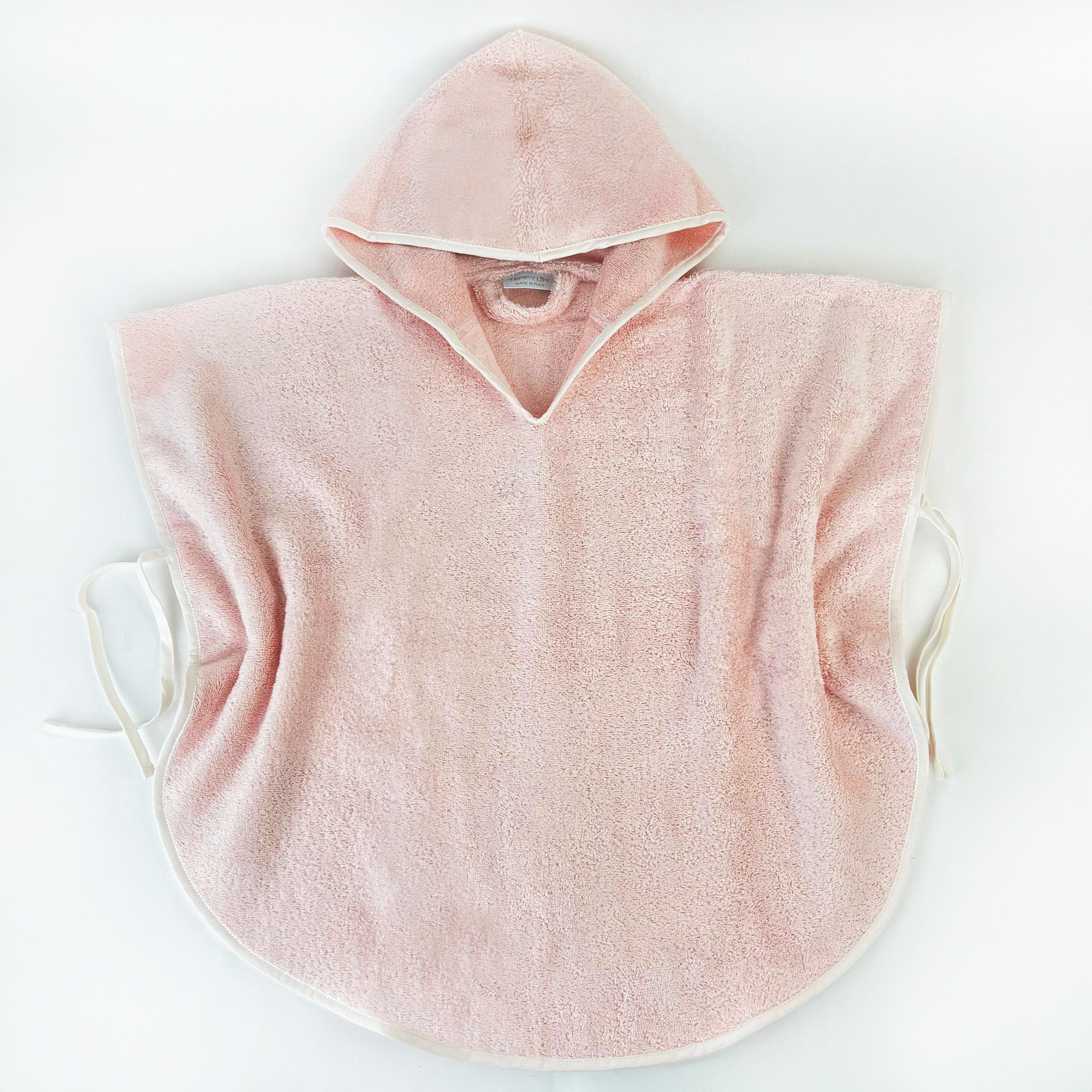 Poncho per bambini Camelia-Avorio rr