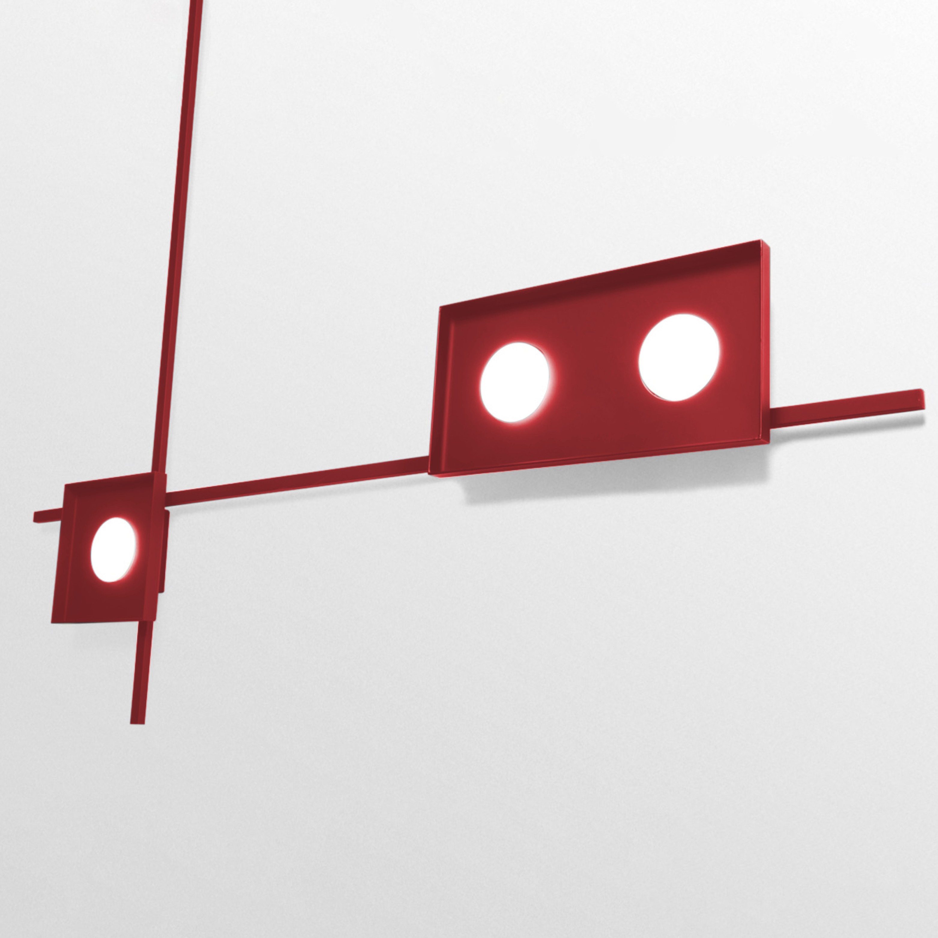 MULTIPOP APPLIQUE/PLAFONIERA SINGOLA MAGENTA 1x12W LED GX53