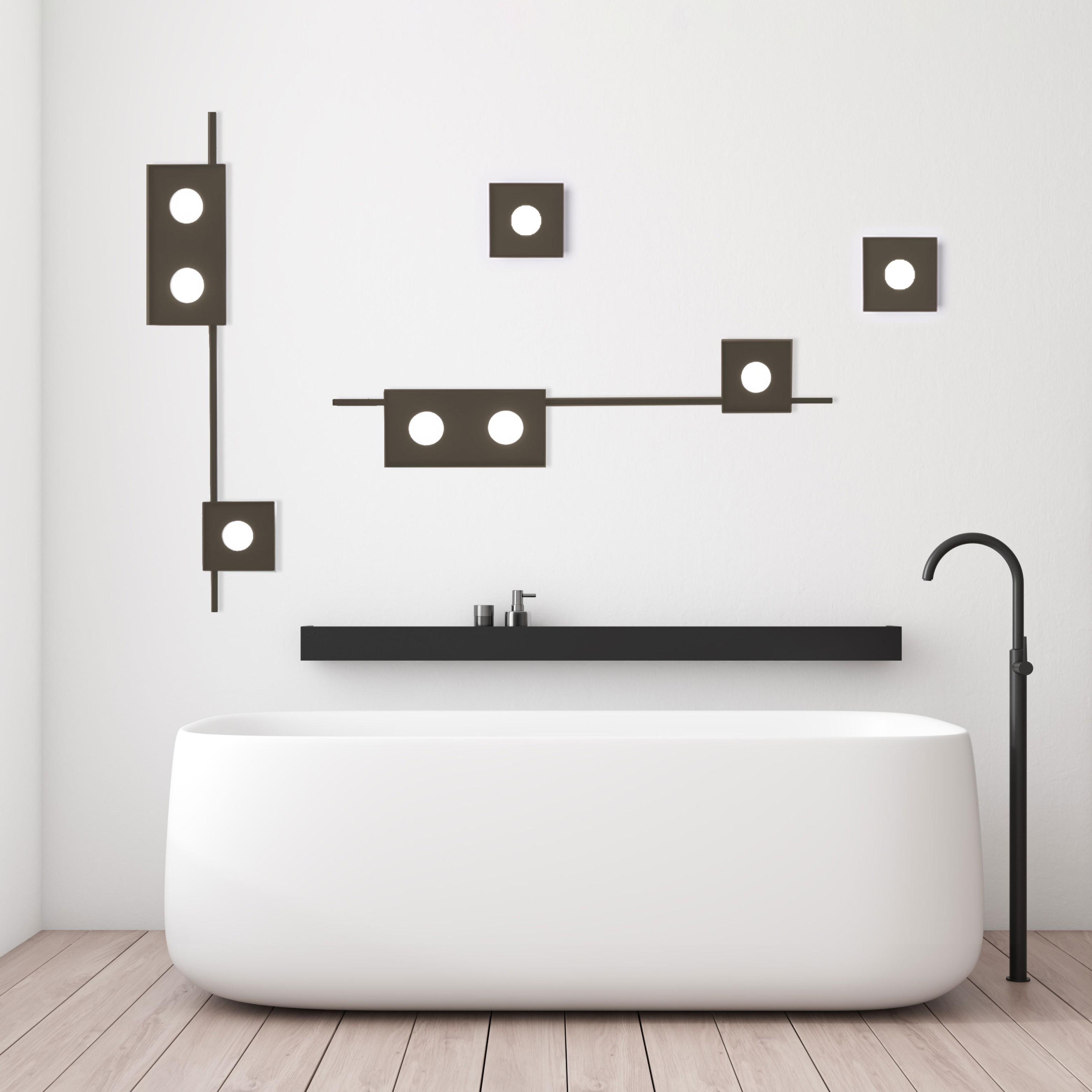 MULTIPOP ASTA 115CM BRONZO