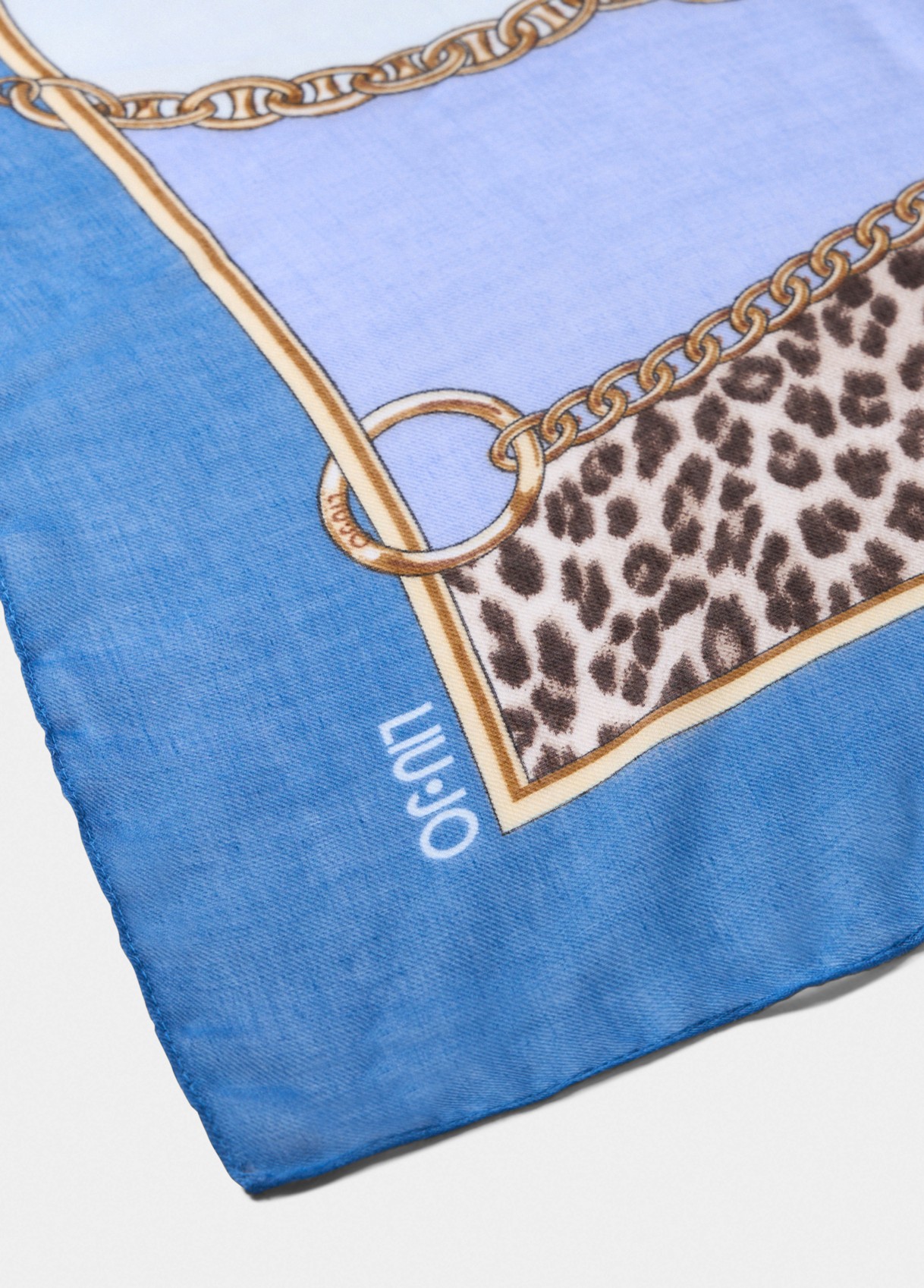 Liu Jo Animalier Foulard 2F5074 T0300 Light Denim