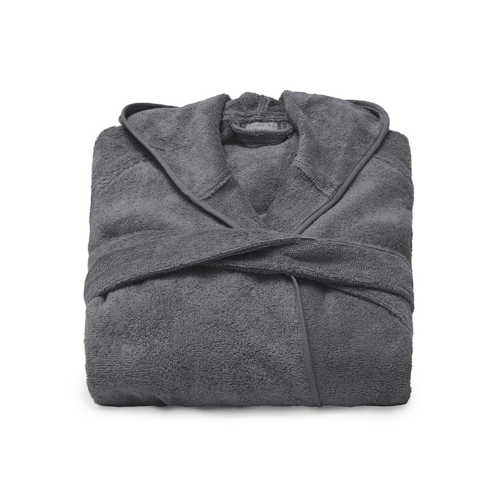 Accappatoio Easy leggero - Ardesia rr