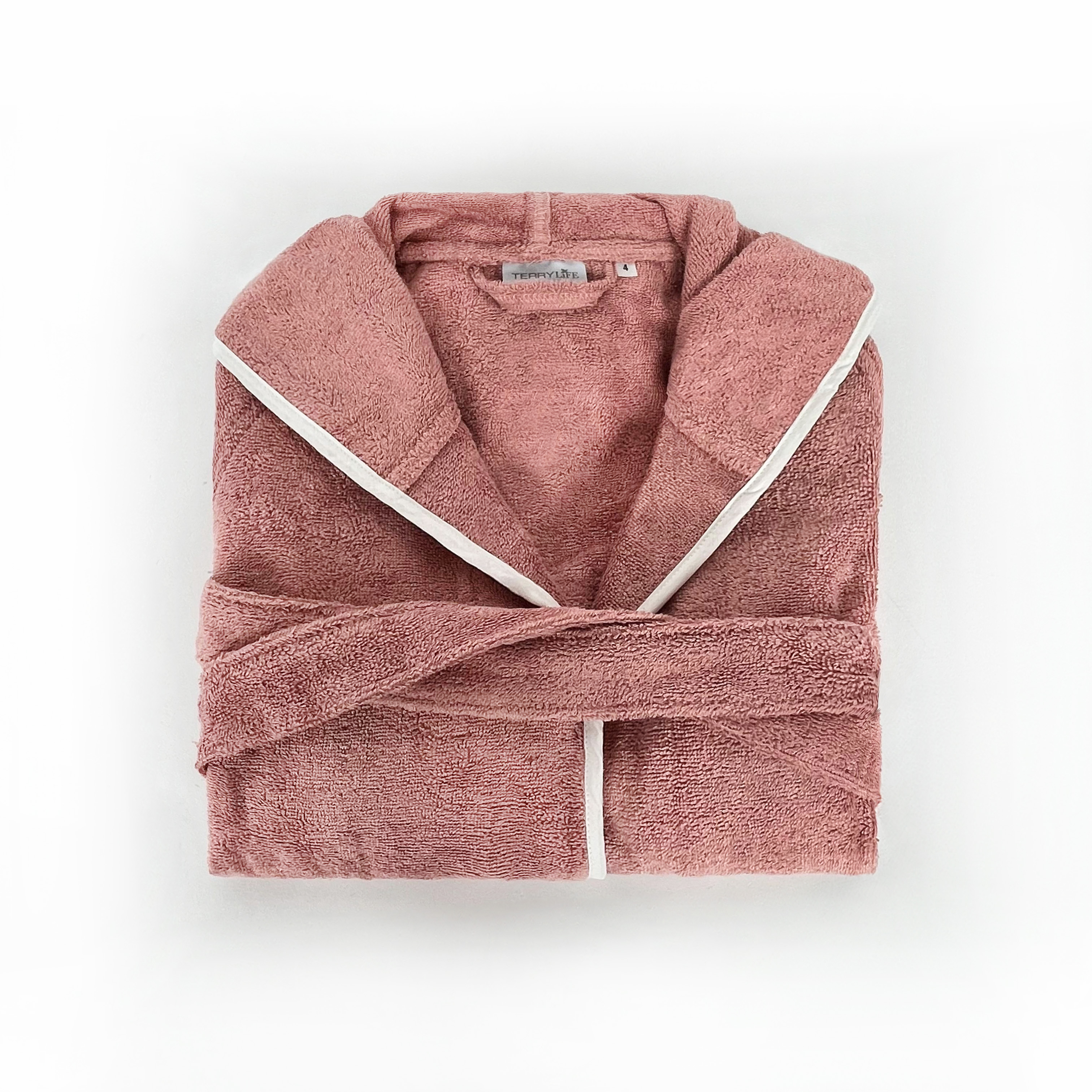 Accappatoio Baby - Peonia/Avorio rr