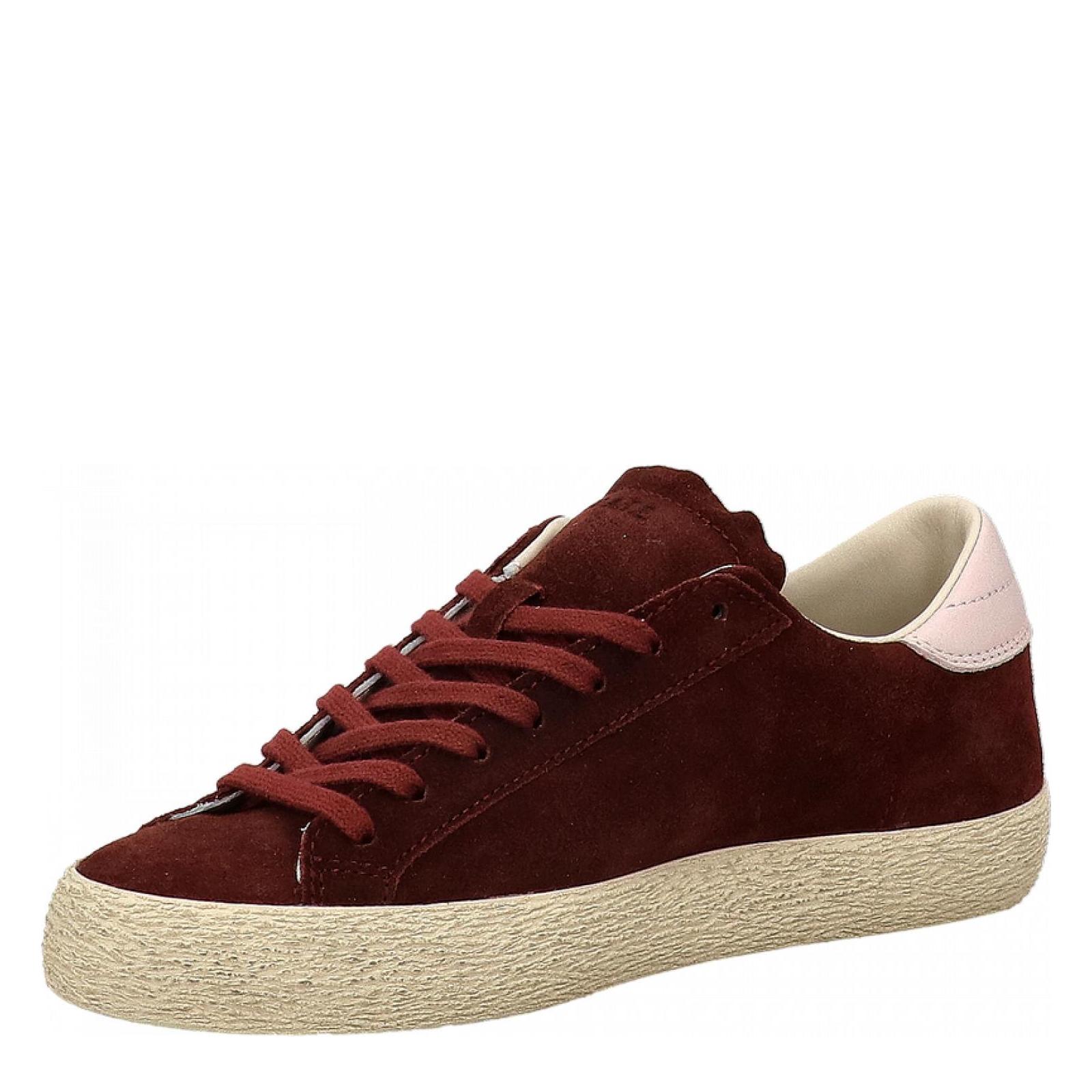 HILL LOW SUEDE bordeaux