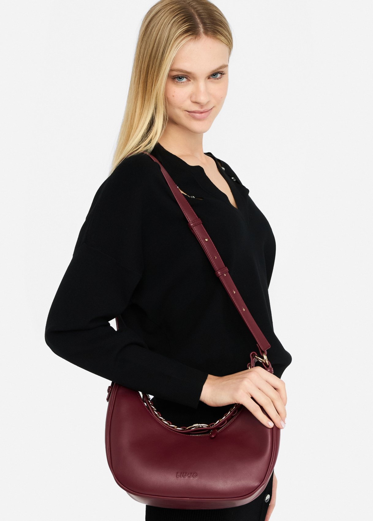 Liu Jo Tullia Borsa a spalla AF5038 E0077 Nero