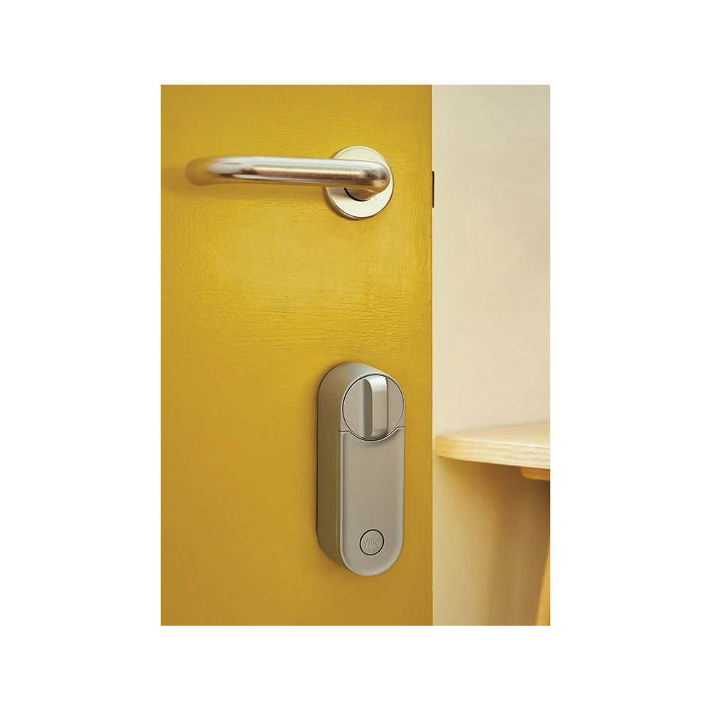 Smart Lock Linus L2. la tua serratura smart veloce. silenziosa e senza chiavi Argento