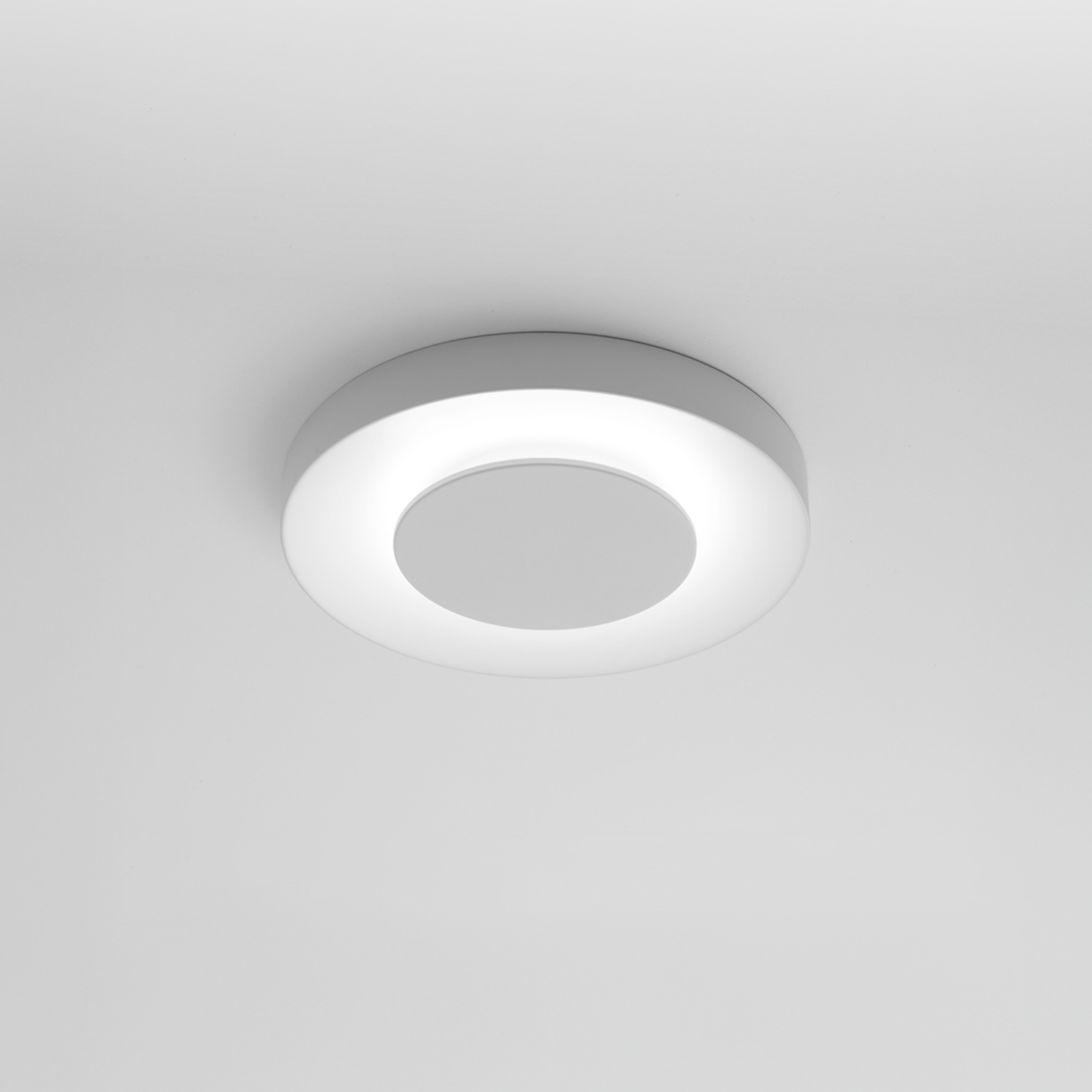 AUREA PLAFONIERA Ø40 BIANCO 24W 3000K-4000K DIMMERABILE