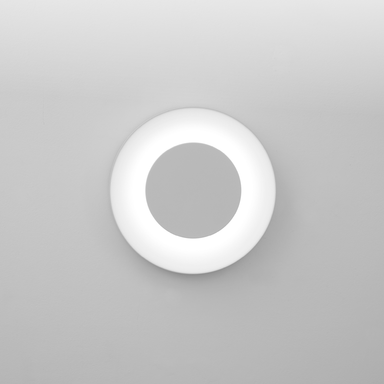 AUREA PLAFONIERA Ø40 BIANCO 24W 3000K-4000K DIMMERABILE