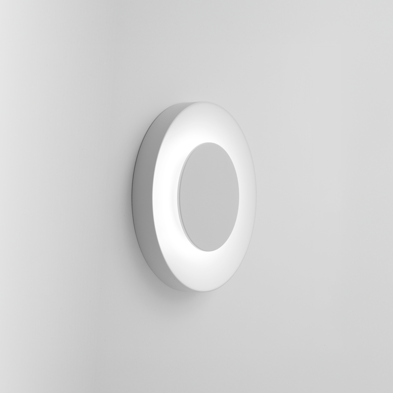 AUREA PLAFONIERA Ø40 BIANCO 24W 3000K-4000K DIMMERABILE