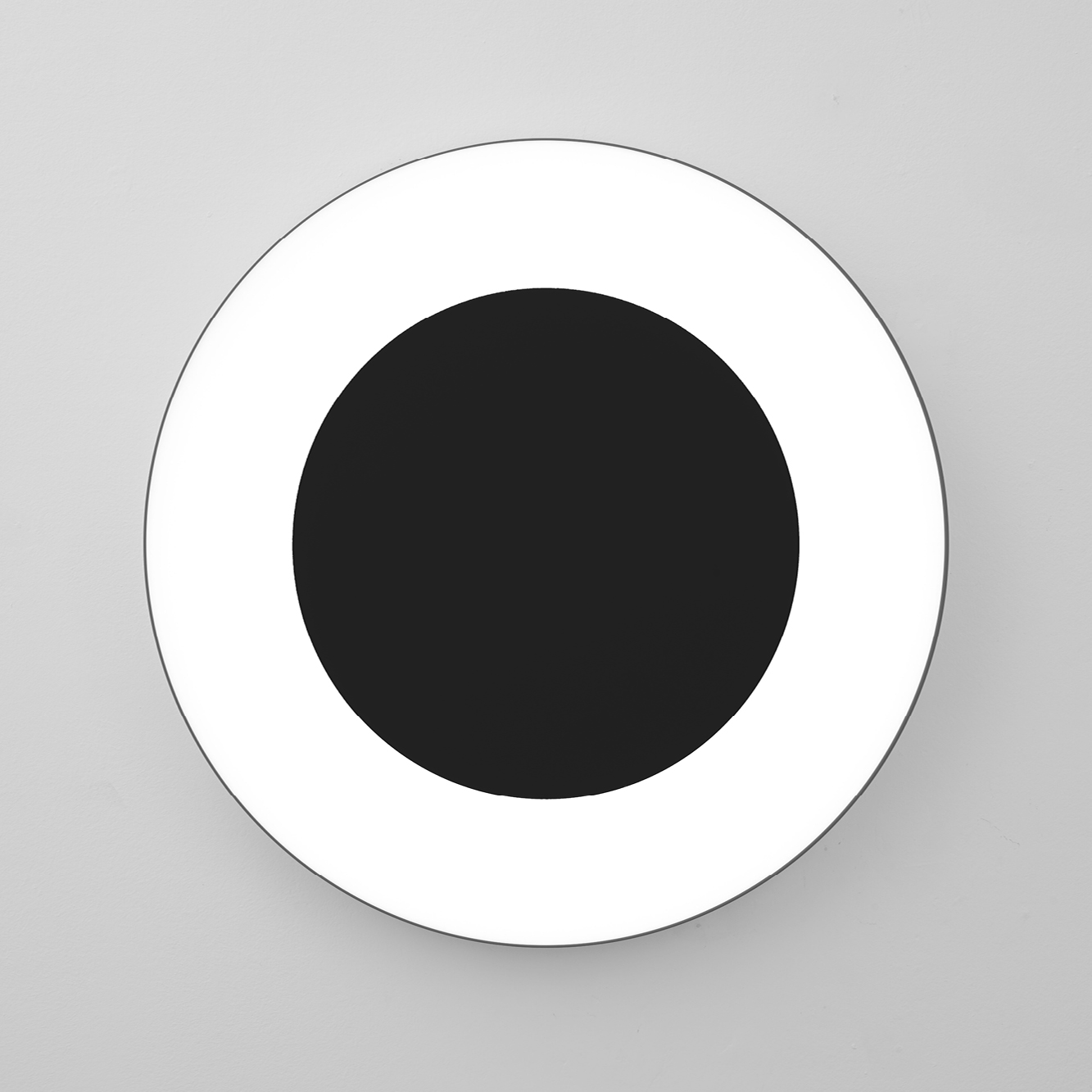 AUREA PLAFONIERA Ø60 NERO 38W 3000K-4000K DIMMERABILE