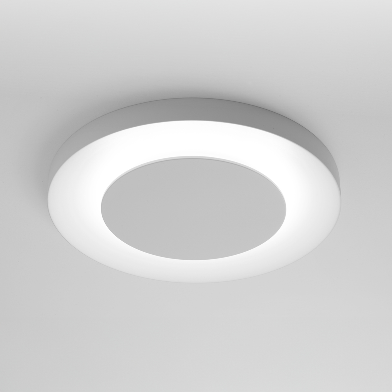 AUREA PLAFONIERA Ø60 BIANCO 38W 3000K-4000K DIMMERABILE