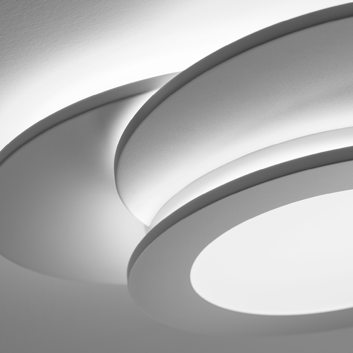 TRINITY-R PLAFONIERA Ø49 BIANCO 50W 3000K-4000K-6000K DIMMERABILE