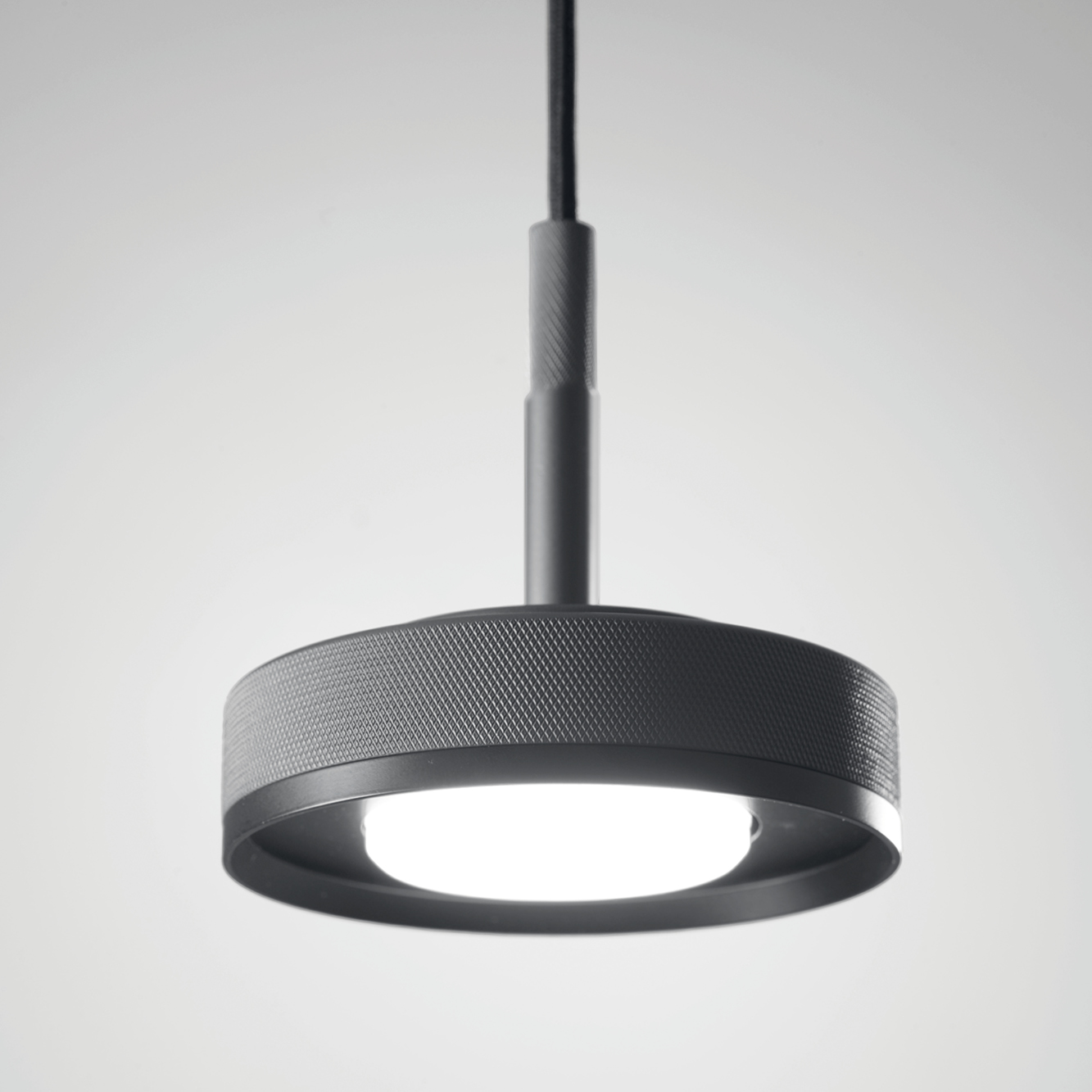 ENIGMA SOSPENSIONE ANTRACITE 1X12W LED GX53