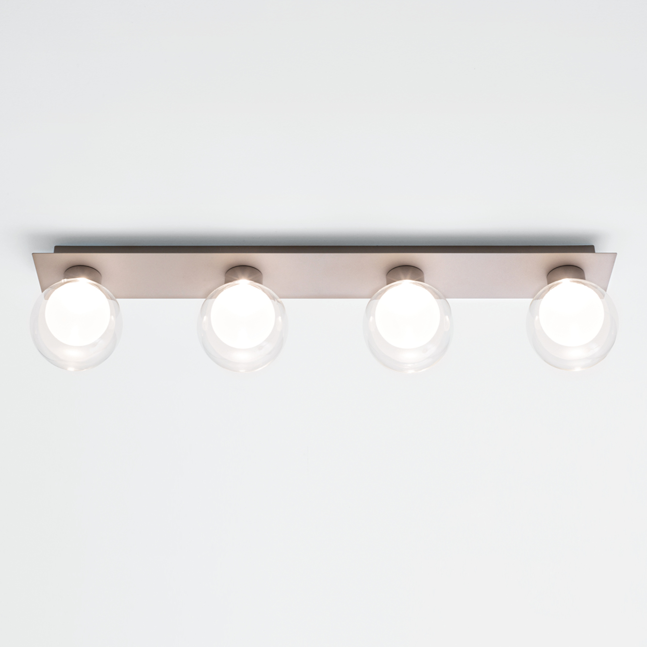 ESSENCE PLAFONIERA/APPLIQUE 4 LUCI CHAMPAGNE 4X8W 3000K