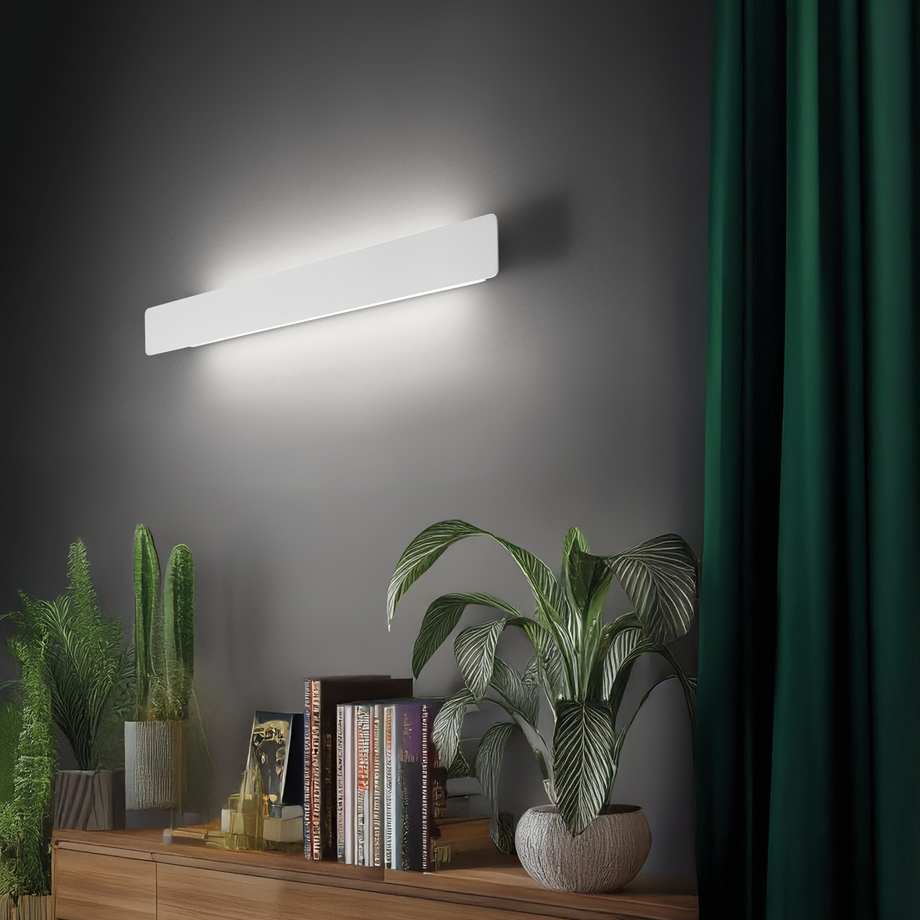 LINE APPLIQUE 75 BIANCO 24W 3000K